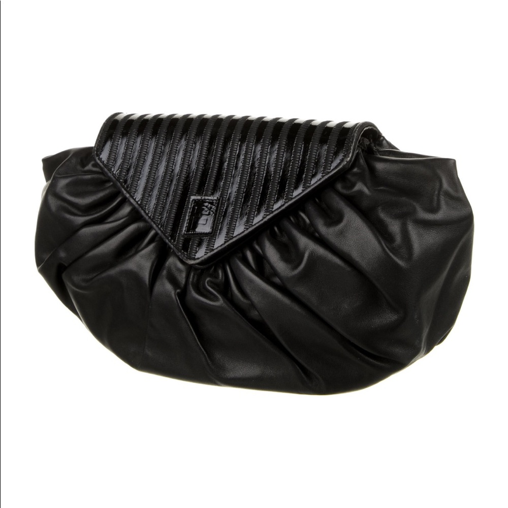 FENDI Vintage Leather Clutch Wristlet
